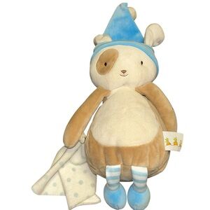 Bunnies By The Bay Sleepy Skipit Puppy plush stuffed animal 10”